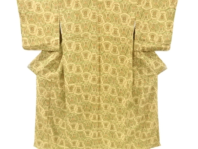 JAPANESE KIMONO / VINTAGE KOMON KIMONO / SARASA